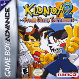 Kaze no Klonoa 2: Dream Champ Tournament box art for GameBoy Advance